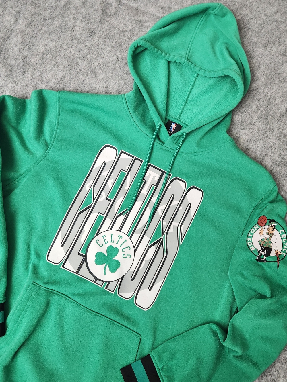 Boston Celtics NBA Hoodie Sweater Men's M Green Lucky Basketball Sports
